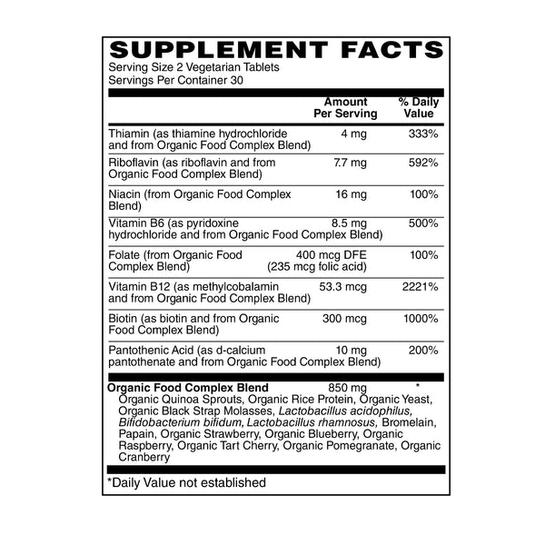 Organic Wholefood B-Complex