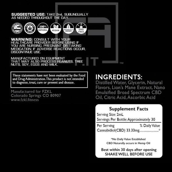 NANO LOCKED-IN: Brain & Performance Fuel