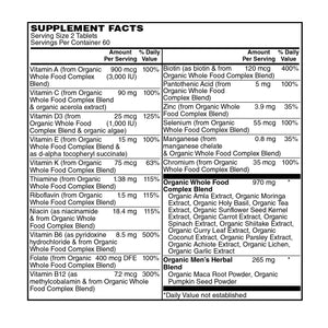 Organic Men’s Wholefood Multi Vitamin