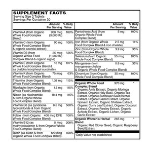 Organic Women’s Wholefood Multi Vitamin