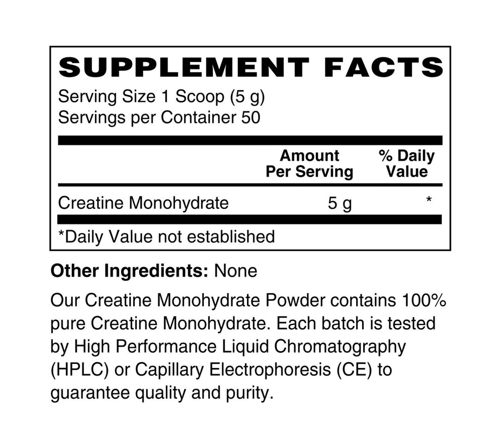 Pure Creatine Monohydrate