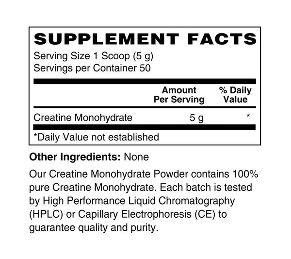 Pure Creatine Monohydrate