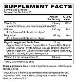 Algae Based Calcium Slim Tabs