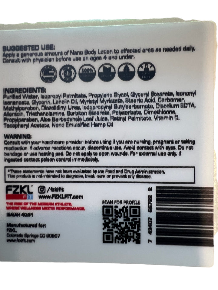 NANO MUSCLE & JOINT RUB: Performance and Relief Formula