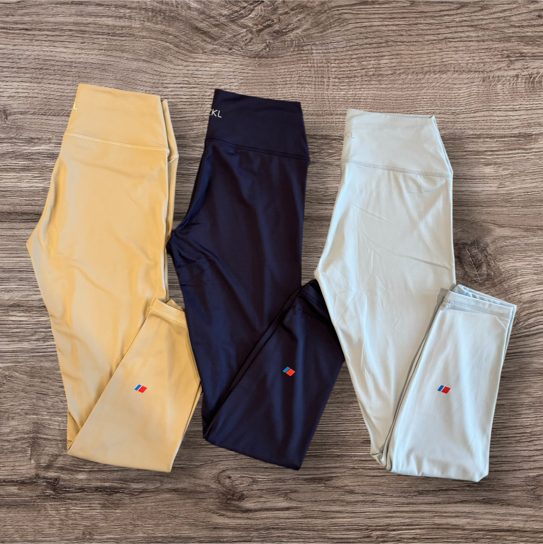 Leggings Skin Weight Performance Leggings: Ocean Collection