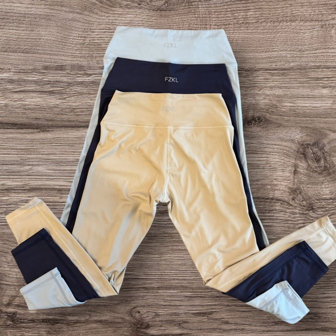 Leggings Skin Weight Performance Leggings: Ocean Collection