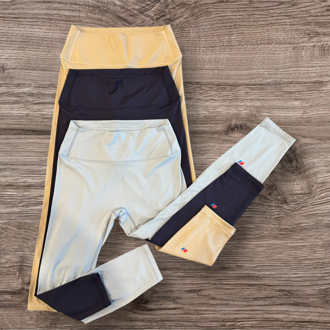 Leggings Skin Weight Performance Leggings: Ocean Collection