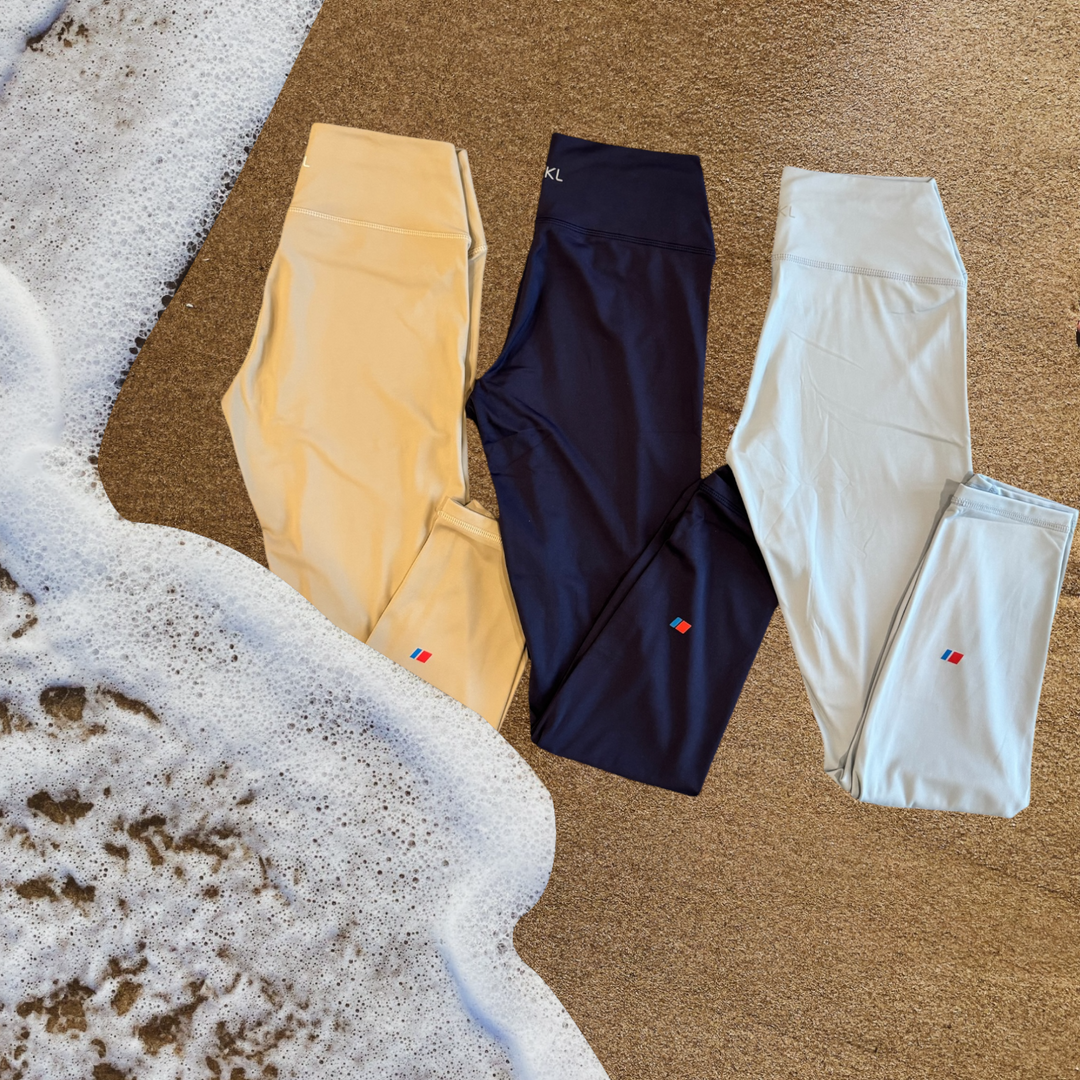 Leggings Skin Weight Performance Leggings: Ocean Collection