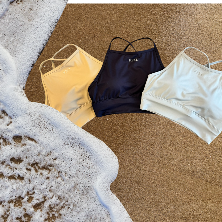 Sports Bra High Neck, Skin Weight : Ocean Collection