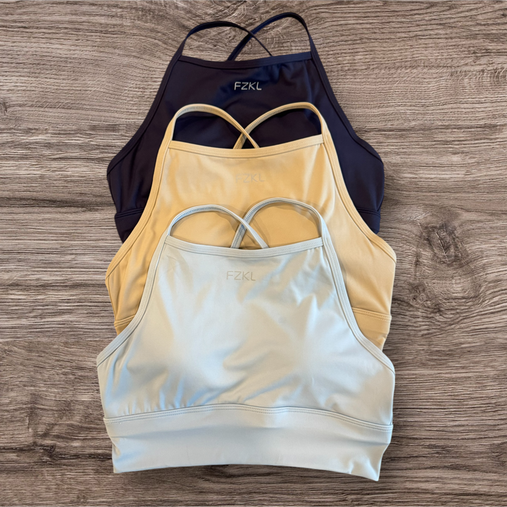 Sports Bra High Neck, Skin Weight : Ocean Collection