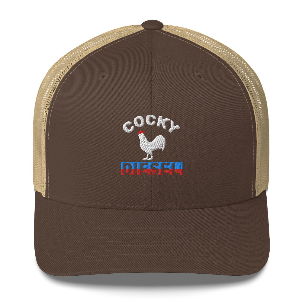 Cocky Diesel Hunter Trucker Cap