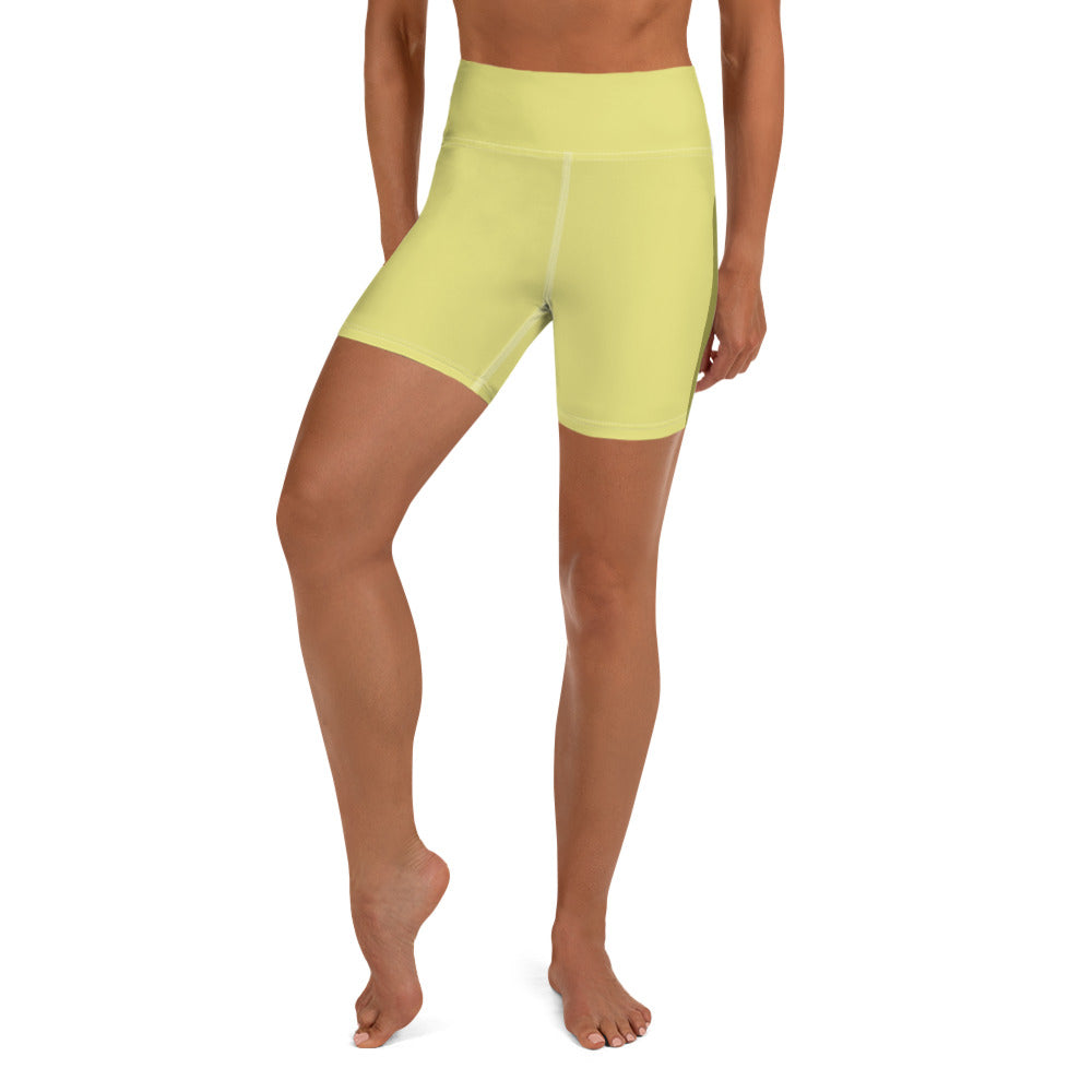 Mellow Yellow High Waist Shorts