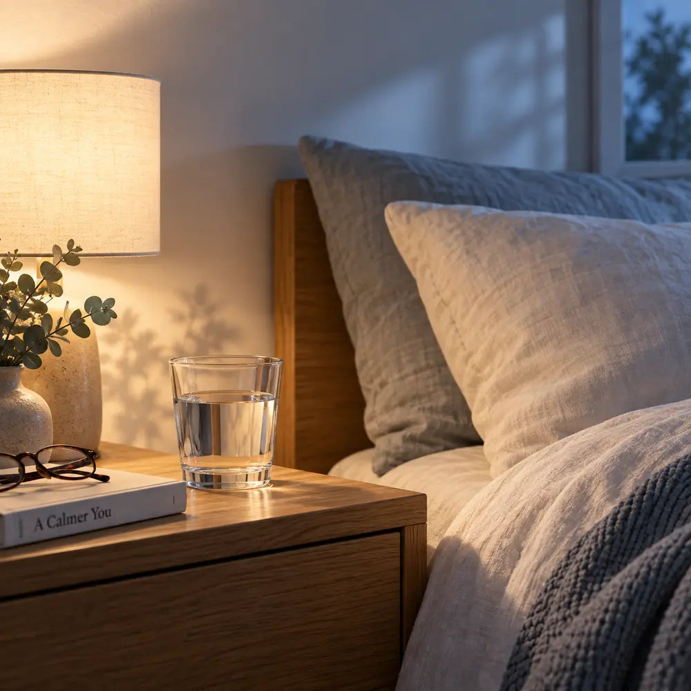 A calm evening reset routine